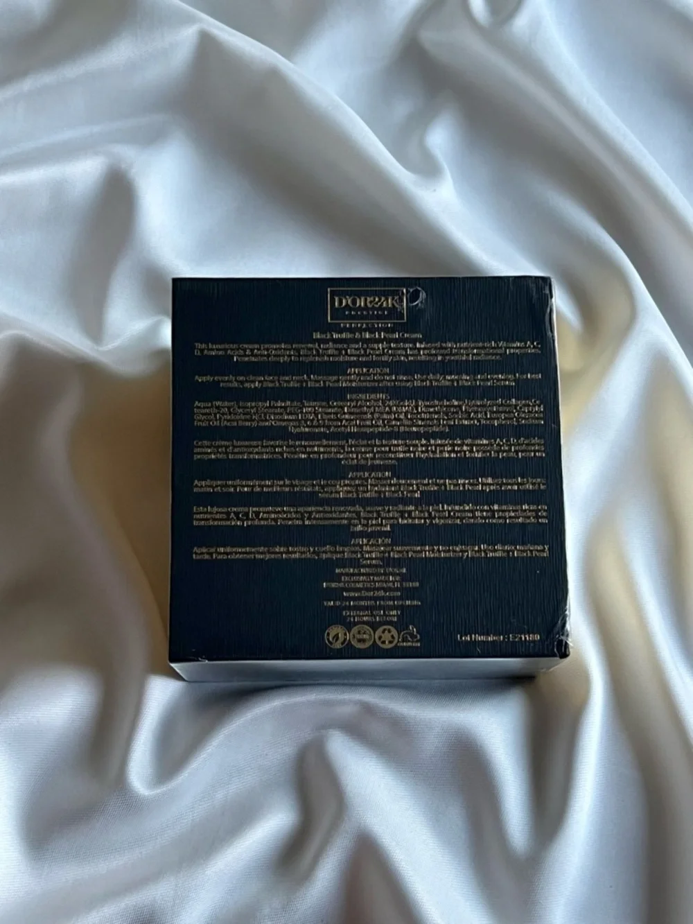 D'OR24K Prestige Perfection Black Truffle & Black Pearl Cream - Picture 3 of 5